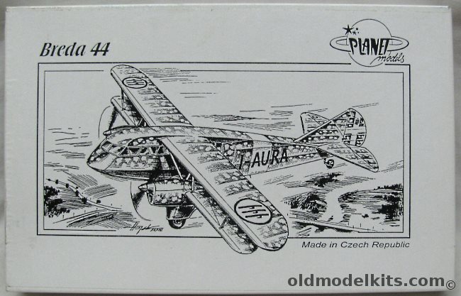 Planet Models 1/72 Breda 44 - Italian Air Force or Paraguay Chaco War 1934, 048 plastic model kit